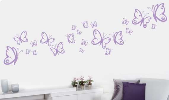 Schmetterling Mega Set mit Swarovski Kristallen Schmetterling Mega Set mit Swarovski Kristallen