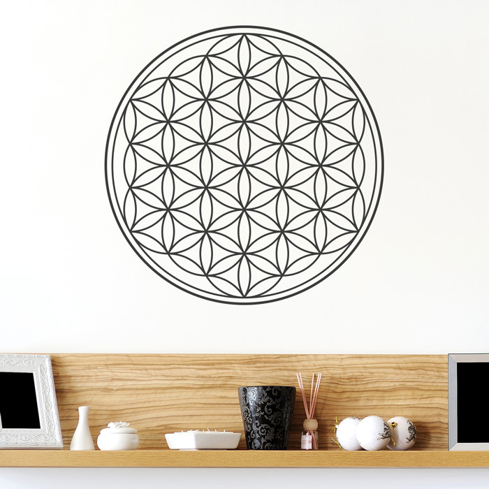 Wandtattoo Blume Des Lebens