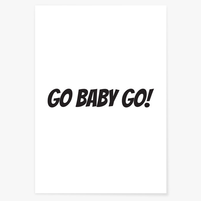 Poster GO BABY GO!