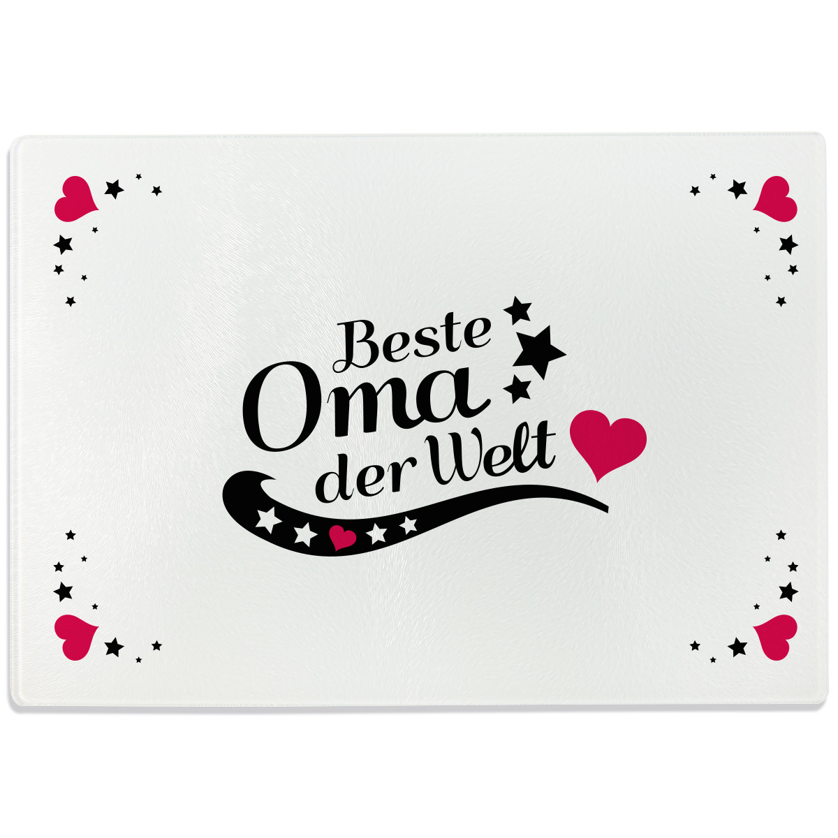 Glasschneidebrett Beste Oma der Welt Motiv 4