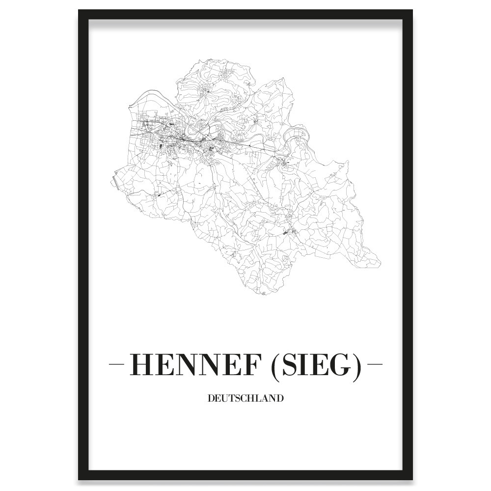 Stadtposter Hennef (Sieg)