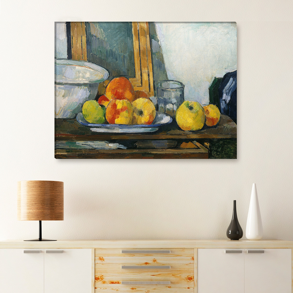 Paul Cezanne Stillleben Mit Offener Schublade