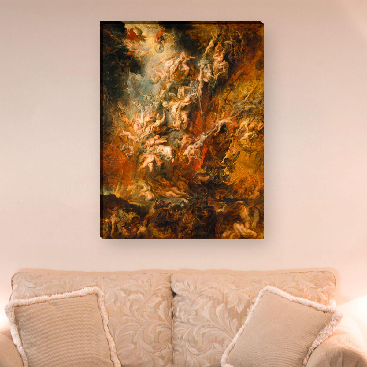Peter paul rubens der höllensturz der verdammten