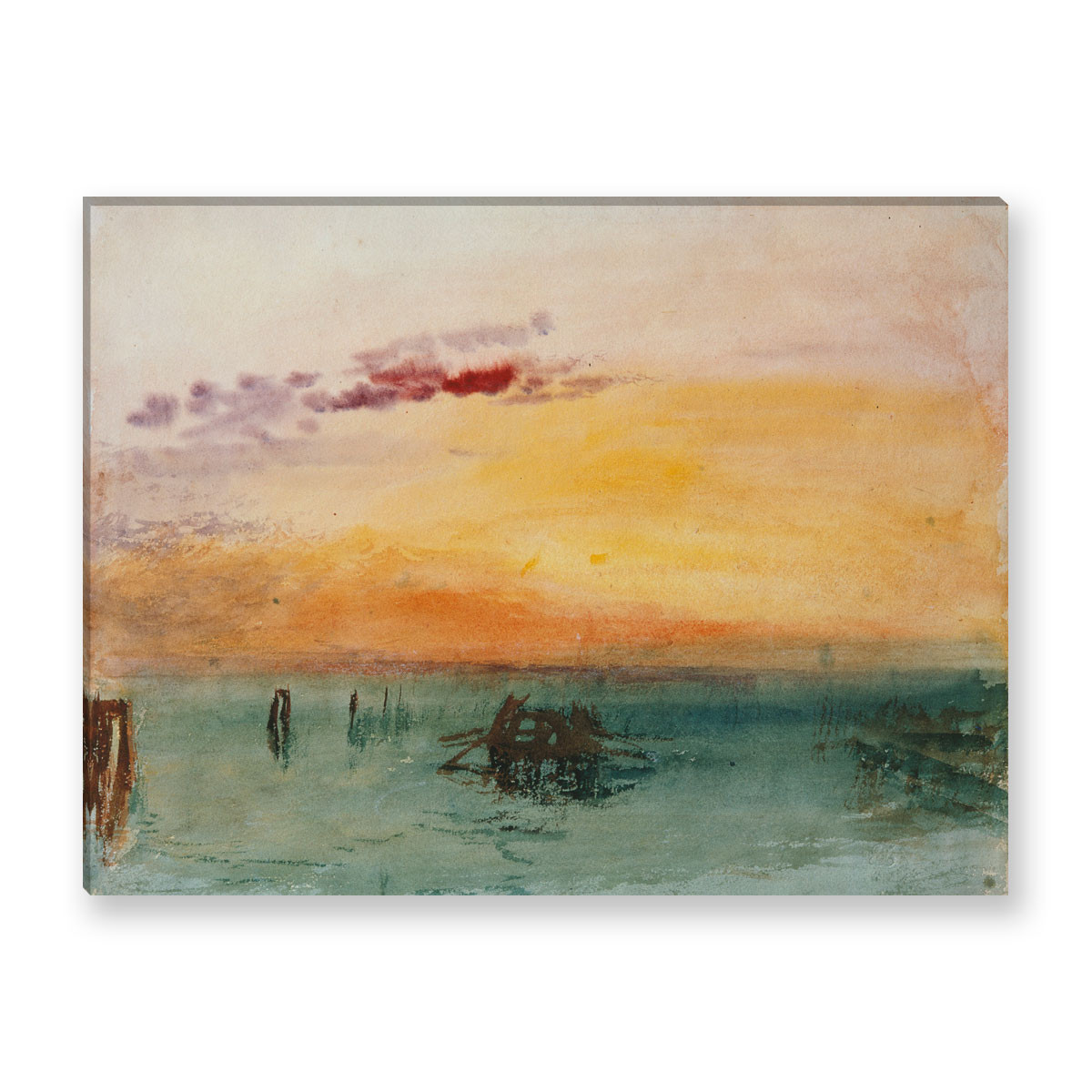 Joseph mallord william turner venedig von fusina aus gesehen