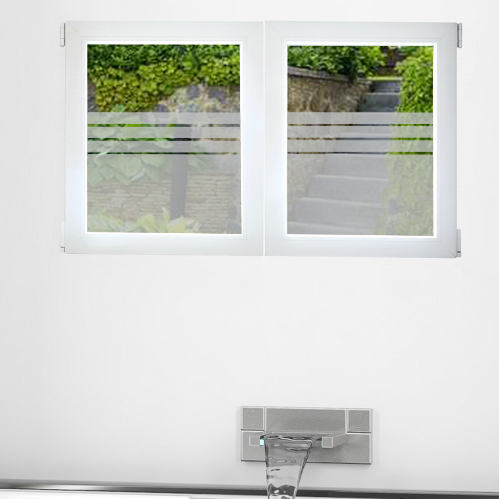Milchglasfolie für Fenster, Glastüren und Duschen 60 cm Breite