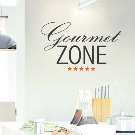 Gourmet Zone Wandtattoo