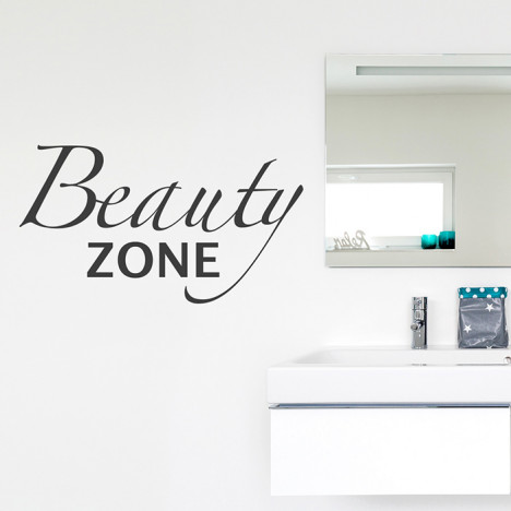 Beauty Zone Wandtattoo