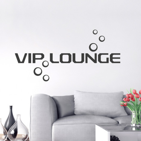 Wandtattoo Spruch - VIP LOUNGE