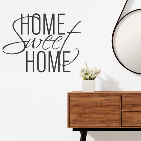 Wandtattoo Spruch - Home Sweet Home No. 4