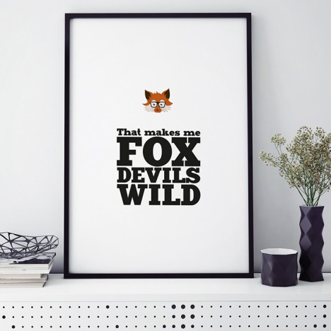 Bild Fuchs that makes me fox devils wild