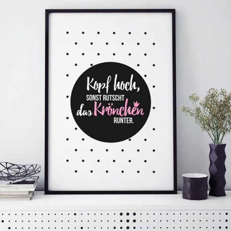 poster prinzessin krone