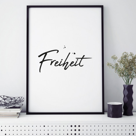 Poster Freiheit