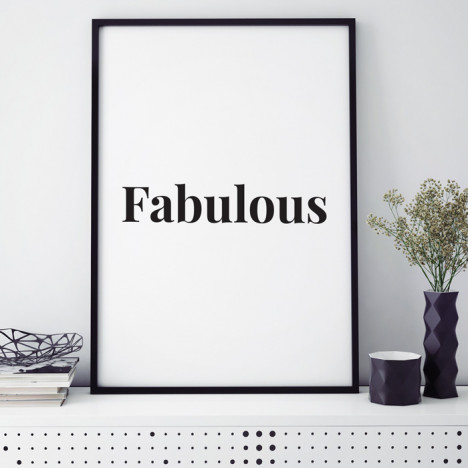 Poster Fabulous