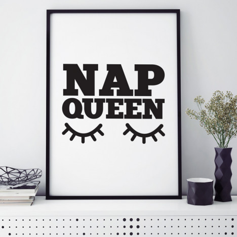 Poster Nap Queen