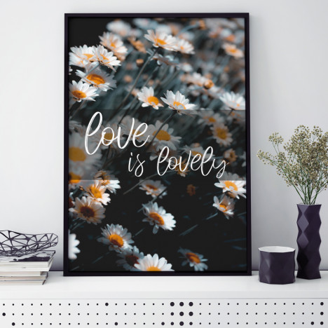 Poster Love is lovely