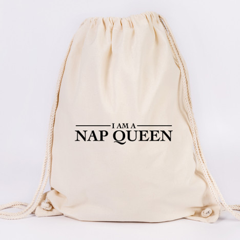 i am a nap queen turnbeutel