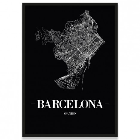 Barcelona Stadtplan 