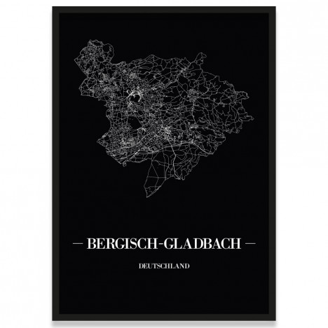 Bergisch Gladbach Stadtplan Rahmen