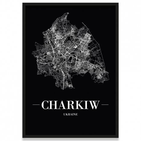 Poster Charkiw Rahmen