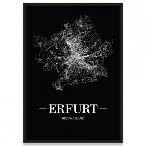 Erfurt Poster Rahmen