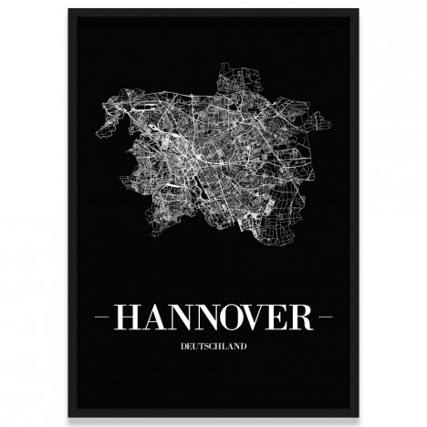 Poster Hannover Bilderrahmen 