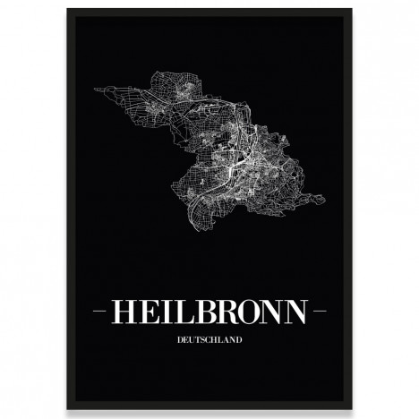 Poster Heilbronn Rahmen