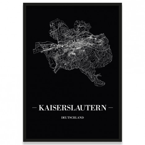 Poster Kaiserslautern Rahmen