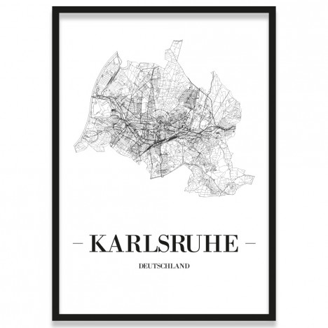 Stadtposter Karlsruhe