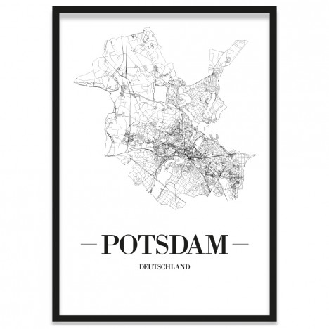 Stadtposter Potsdam Rahmen