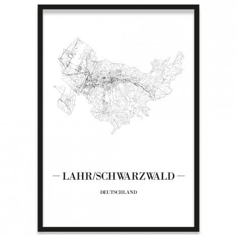 Stadtposter Lahr (Schwarzwald)