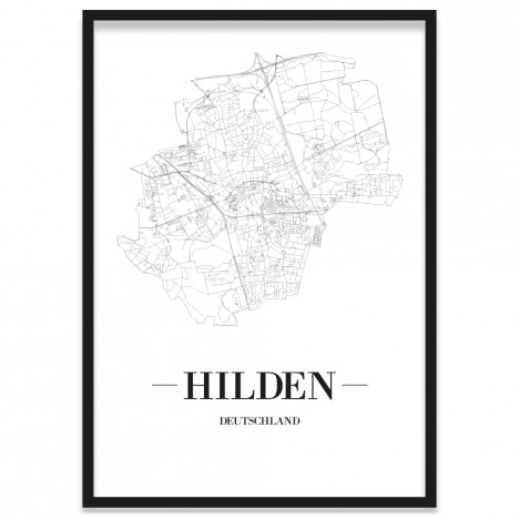 Stadtposter Hilden