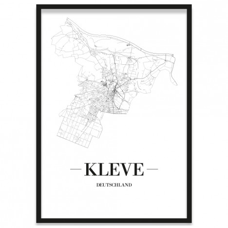 Stadtposter Kleve