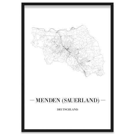 Stadtposter Menden (Sauerland)