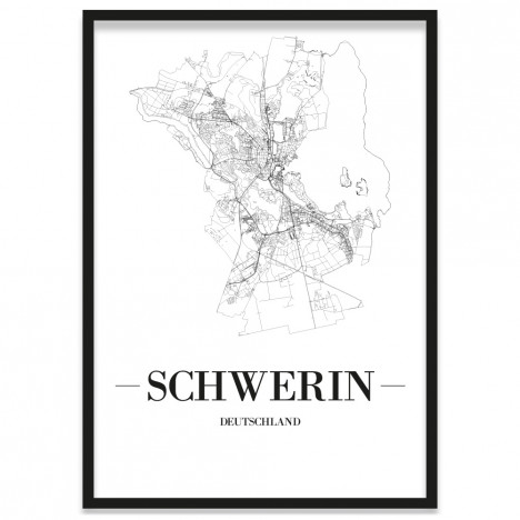 Stadtposter Schwerin
