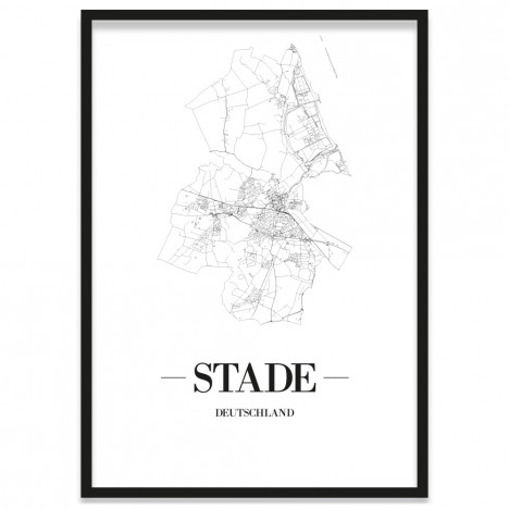 Stadtposter Stade