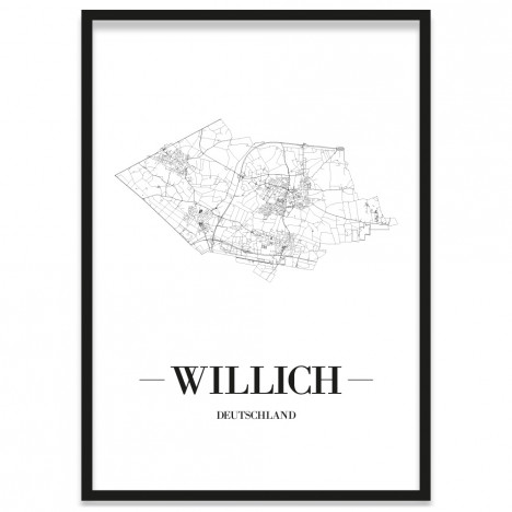 Stadtposter Willich