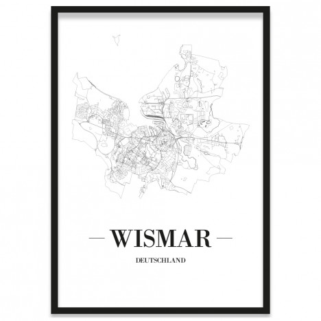 Stadtposter Wismar
