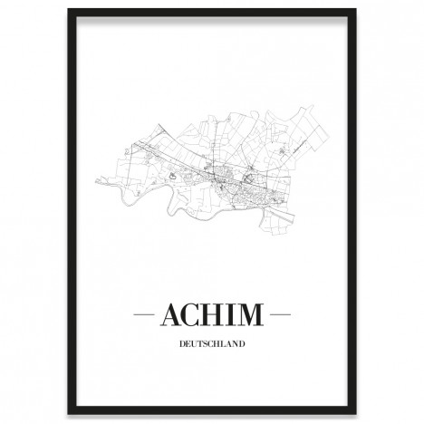 Stadtposter Achim