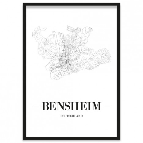 Stadtposter Bensheim