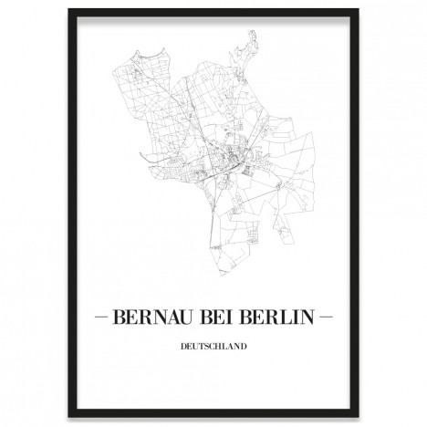 Stadtposter Bernau bei Berlin