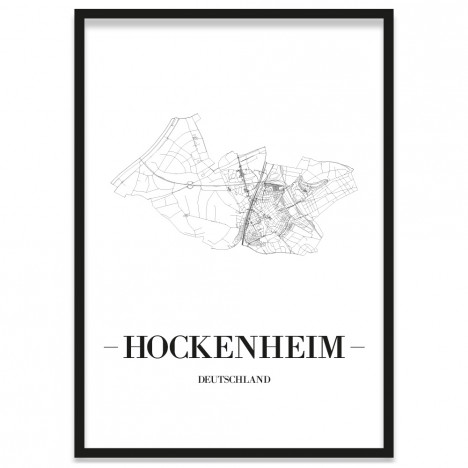 Stadtposter Hockenheim