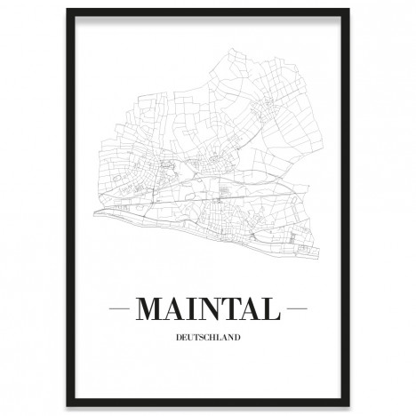 Stadtposter Maintal