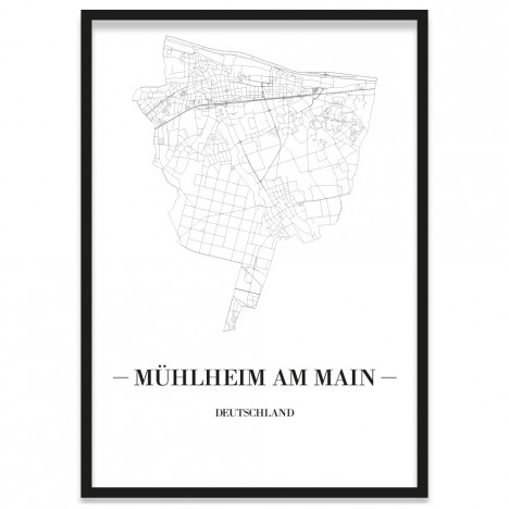 Stadtposter Mühlheim am Main