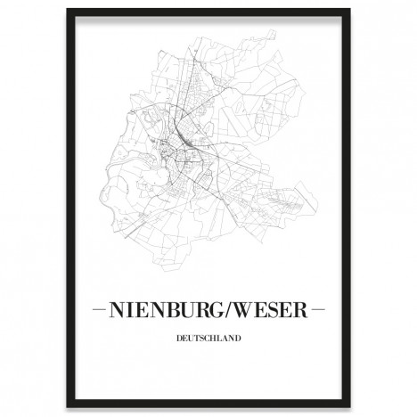 Stadtposter Nienburg/Weser