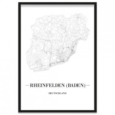 Stadtposter Rheinfelden (Baden)