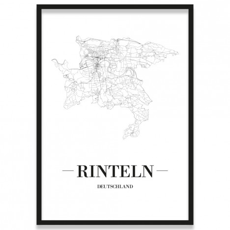 Stadtposter Rinteln Bilderrahmen