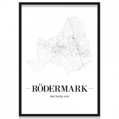 Stadtposter Rödermark Rahmen