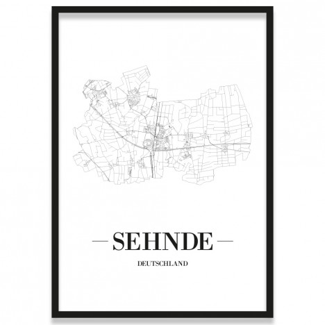 Stadtposter Sehnde Rahmen