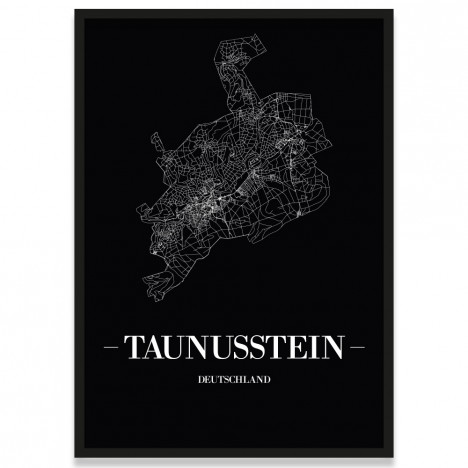 Taunusstein Stadtposter Rahmen