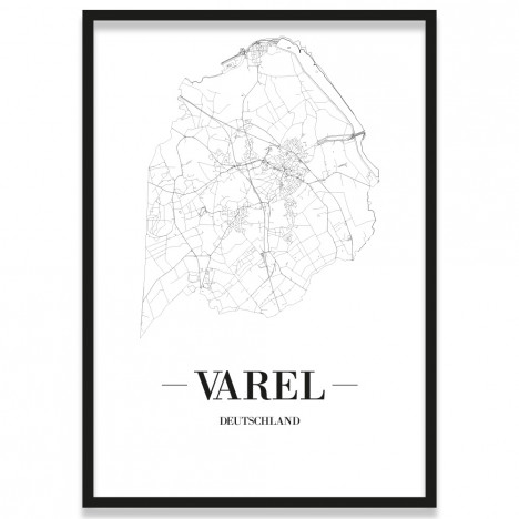 Varel Poster Bilderrahmen